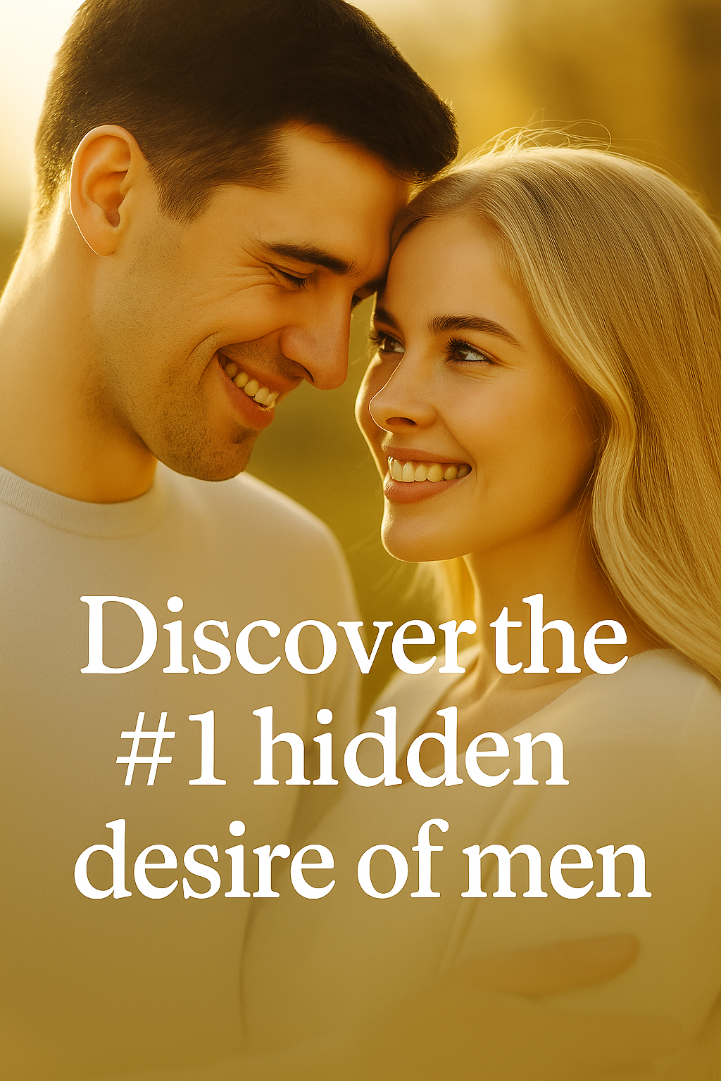Discover the #1 hidden desire of men