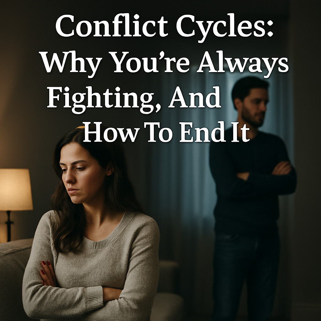 Couple stuck in repeating arguments