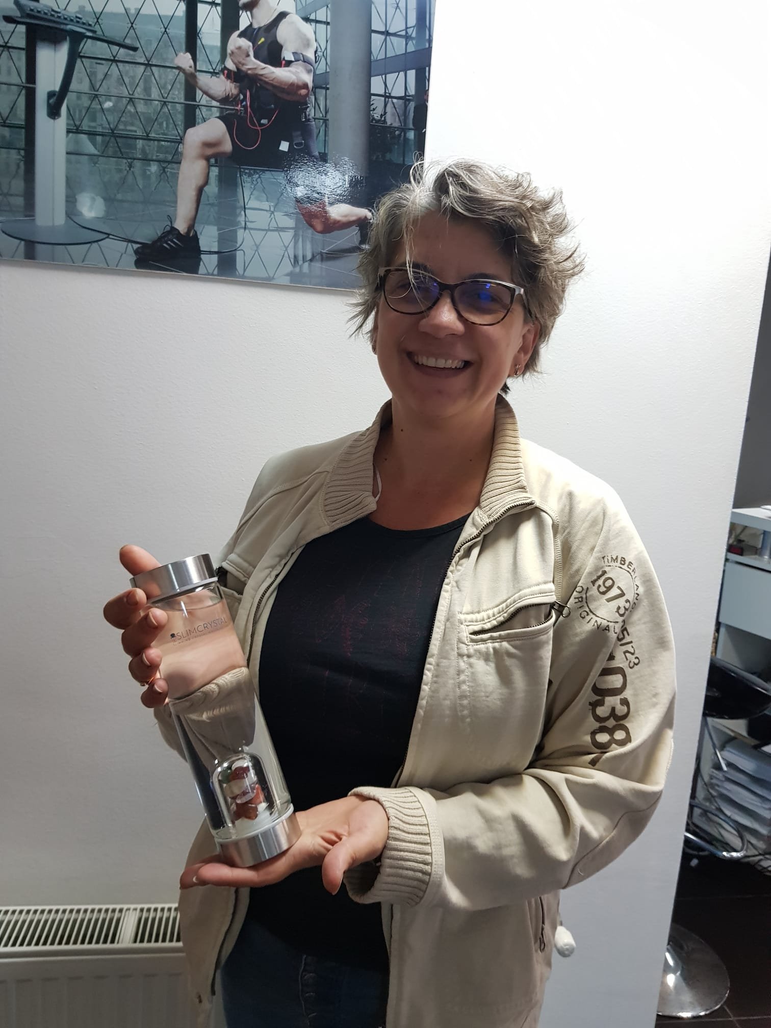 Tracy with SlimCrystal